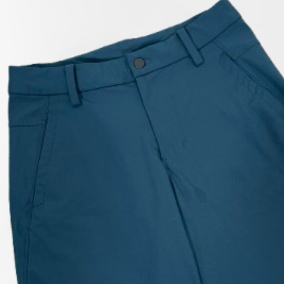 Lululemon ABC Men's Chino Performance 10" Shorts Size 30 Dark Teal - Picture 3 of 8